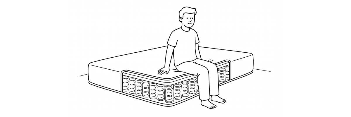 NM® Essentials Quality Comfort at a Great Value Compatible with Adjustable Bed Edge Support