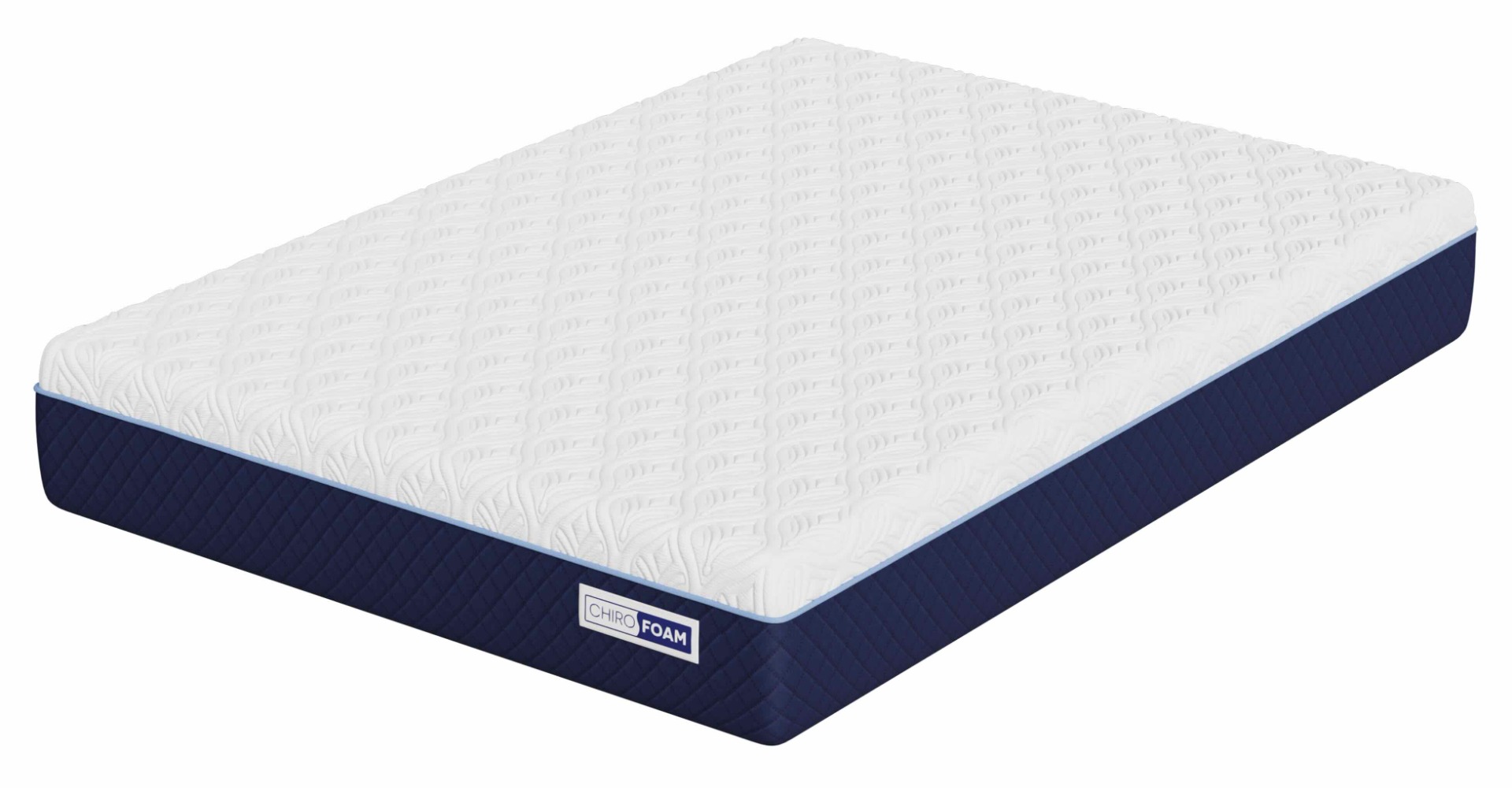 CHIROFOAM™ 12" Luxury Firm Memory Foam Mattress - Double/Full