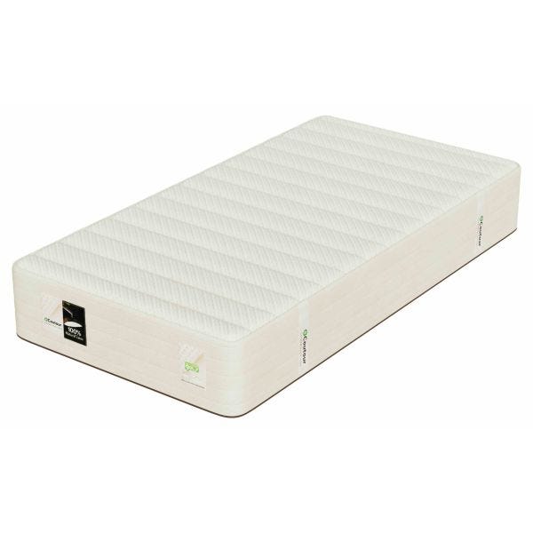 EVERGREEN 100% Certified Organic 10" Firm Latex Mattress - Single/Twin