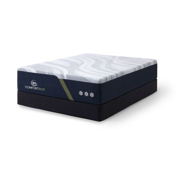SERTA® iComfort ECO™ Latex 13.5" Plush Memory Foam Mattress - Queen