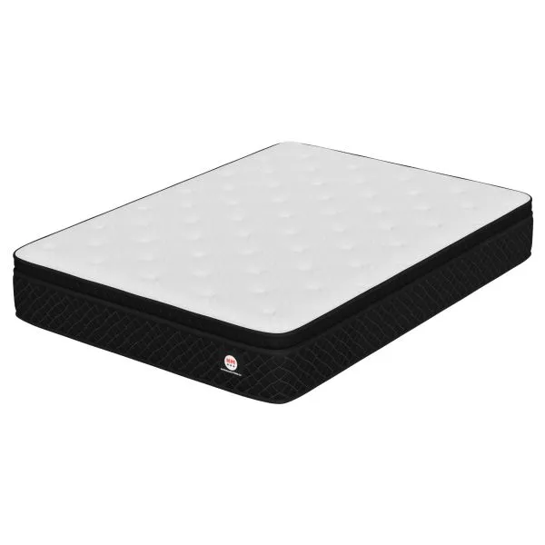 OPEN BAG - NM 12" Medium Firm Euro Top Mattress - Double/Full