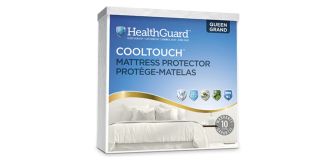 HEALTHGUARD Single/Twin Cool Touch Waterproof Mattress Protector