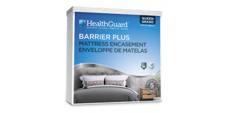 HEALTHGUARD Double/Full Luxury Quilted Waterproof Mattress Protector