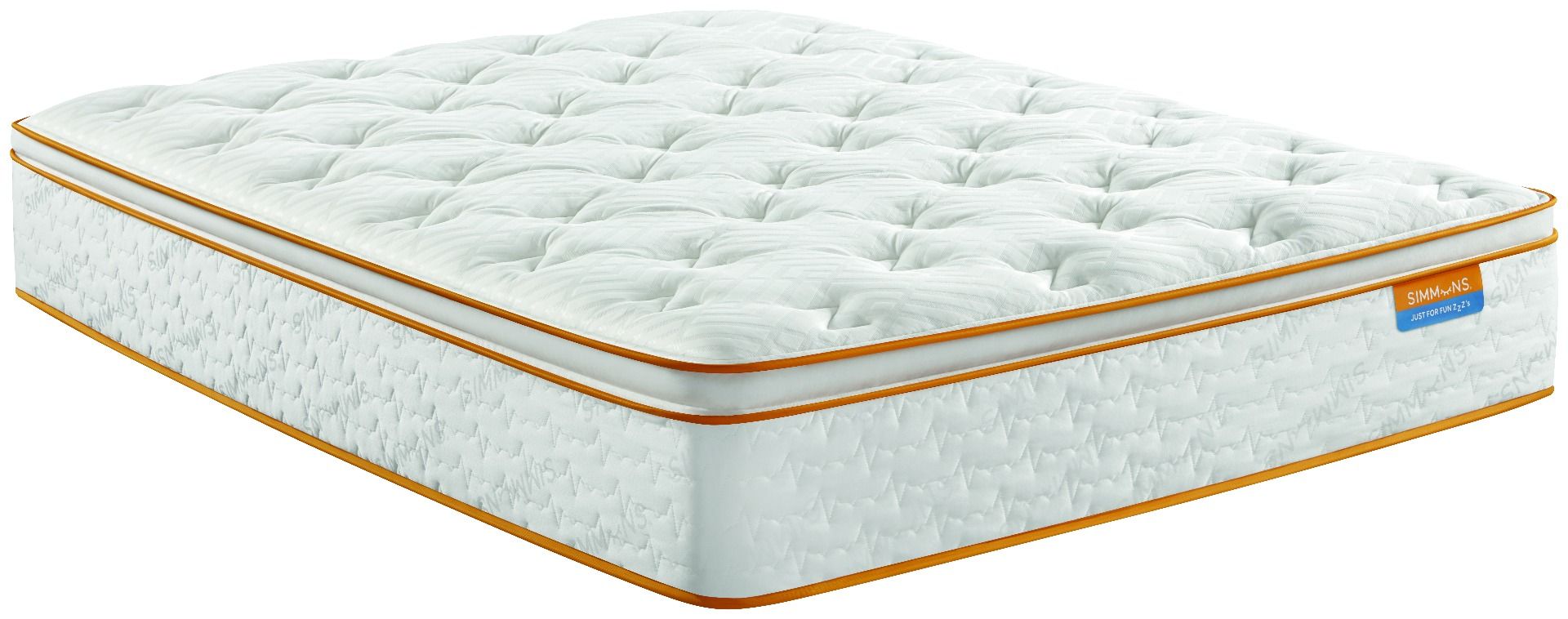 Simmons Sleep Thrillzzz Plush Pillow, King Bed Pillow Top Mattress