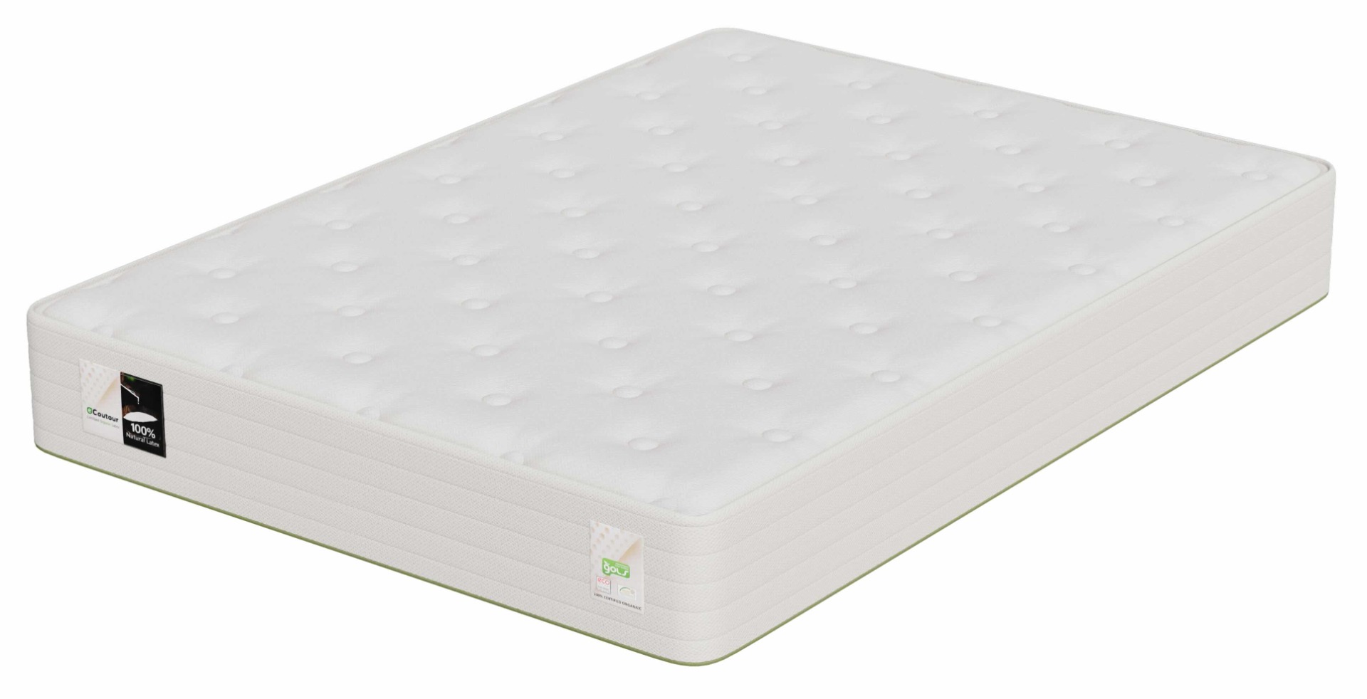EVERGREEN™ 12" Medium-Firm Organic Latex Foam Mattress - Double/Full