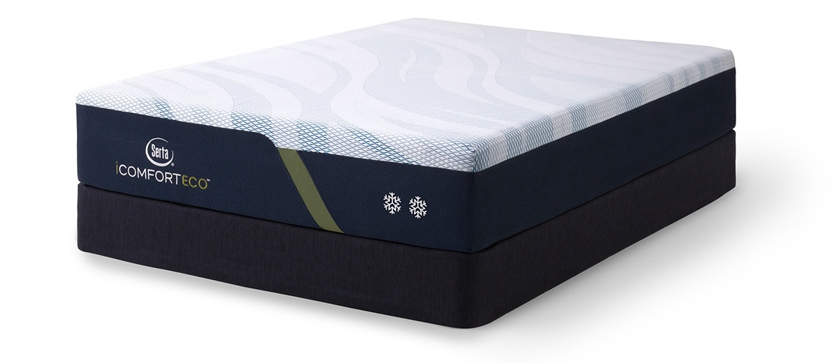 SERTA® iComfort ECO™ 12.5" Plush Memory Foam Mattress - Queen