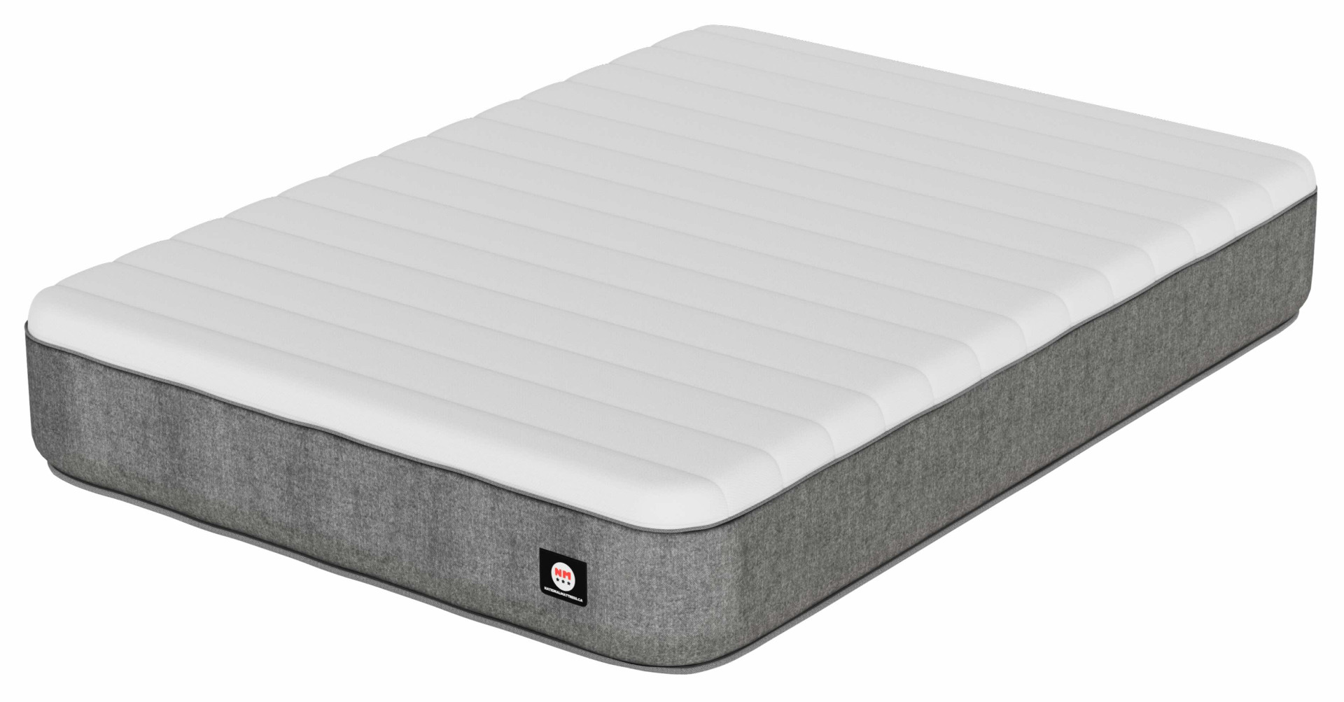NM 12″ Medium Firm Memory Foam Mattress - Double/Full