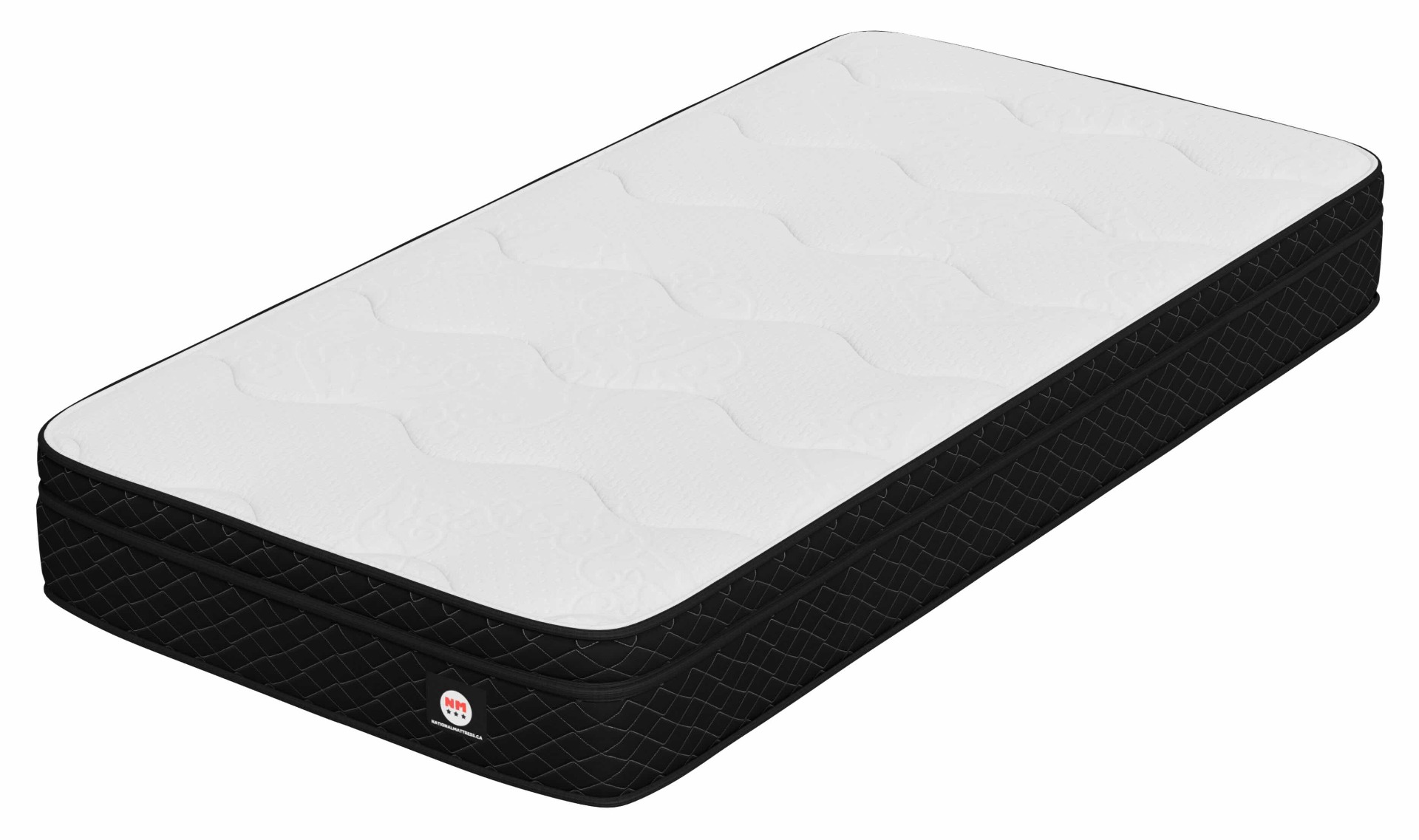 NM 10" Medium Firm Euro Top Mattress - Single/Twin