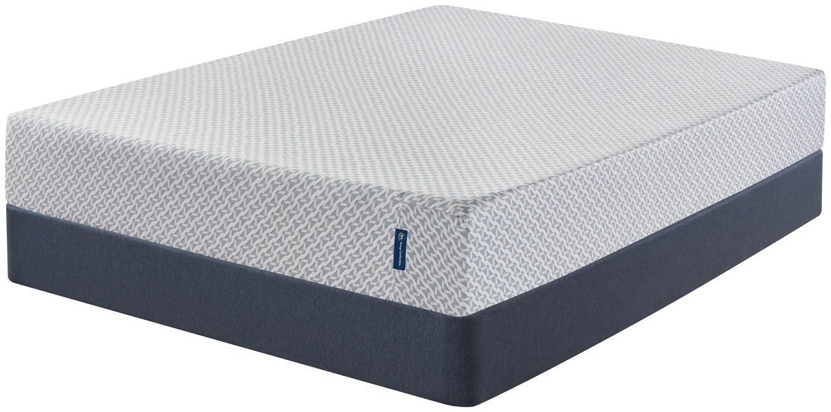 OPEN BAG - SERTA® Modern Series™ 8" Medium Firm Gel Foam Mattress - Queen