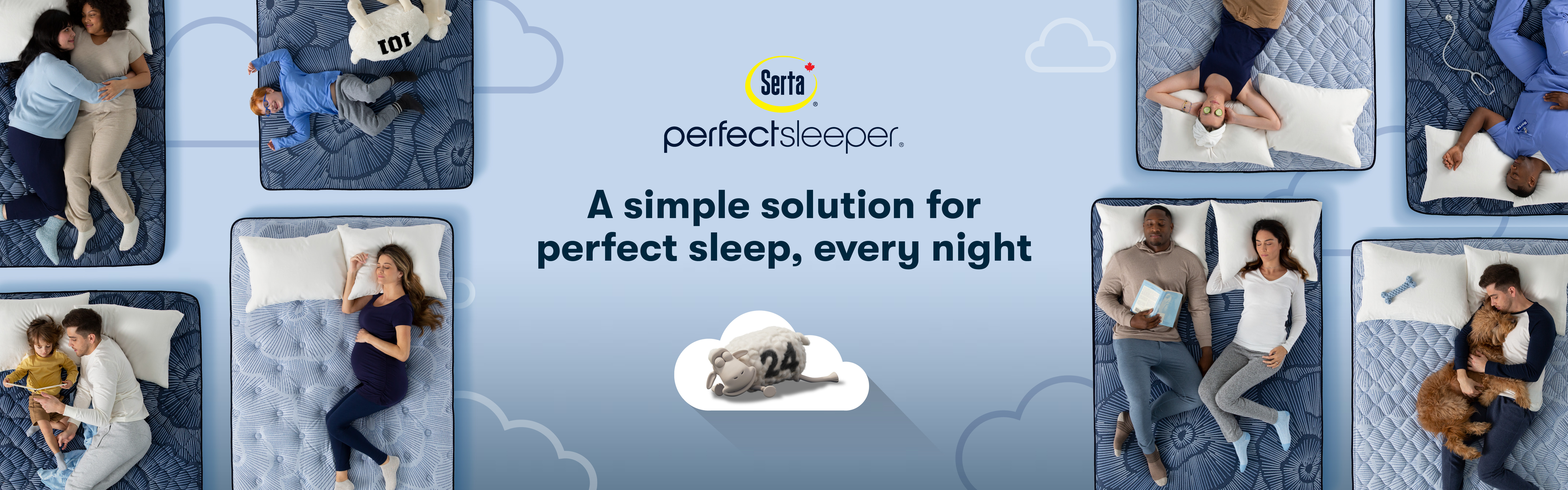 Serta Perfect Sleeper Mattress Sale Banner