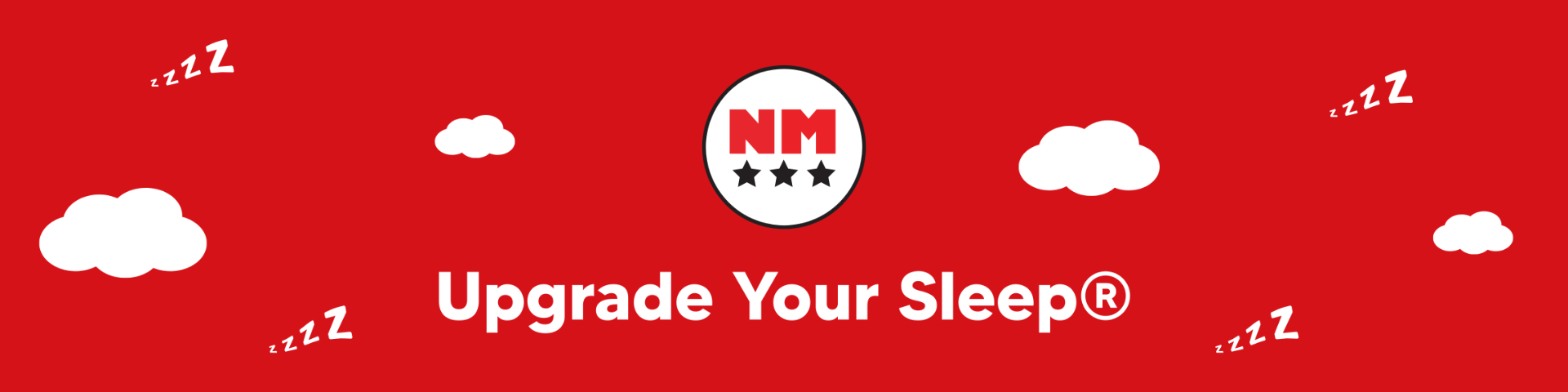 Upgrade Your Sleep For Less - NM Mattress Sale Banner
